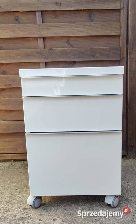 Kontenerek IKEA Burs biały na kółkach Dostępne 4