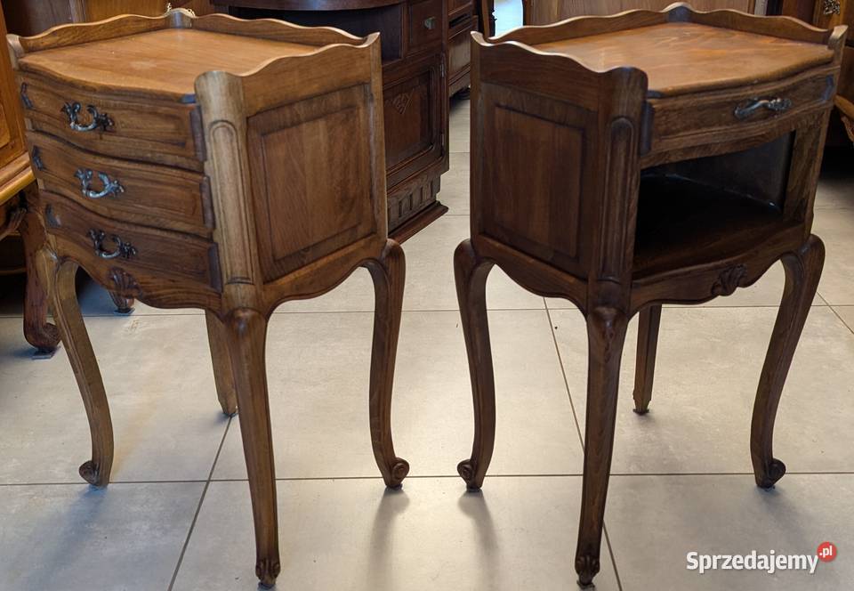 ładne dębowe szafki ludwikowskie sklep Dąbrowa sprzedam