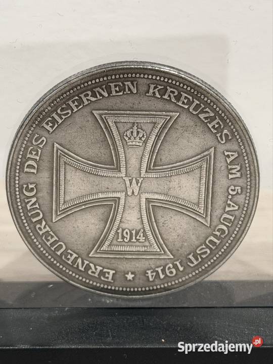 Okazja Srebny Medal Wilhelma II Cybinka