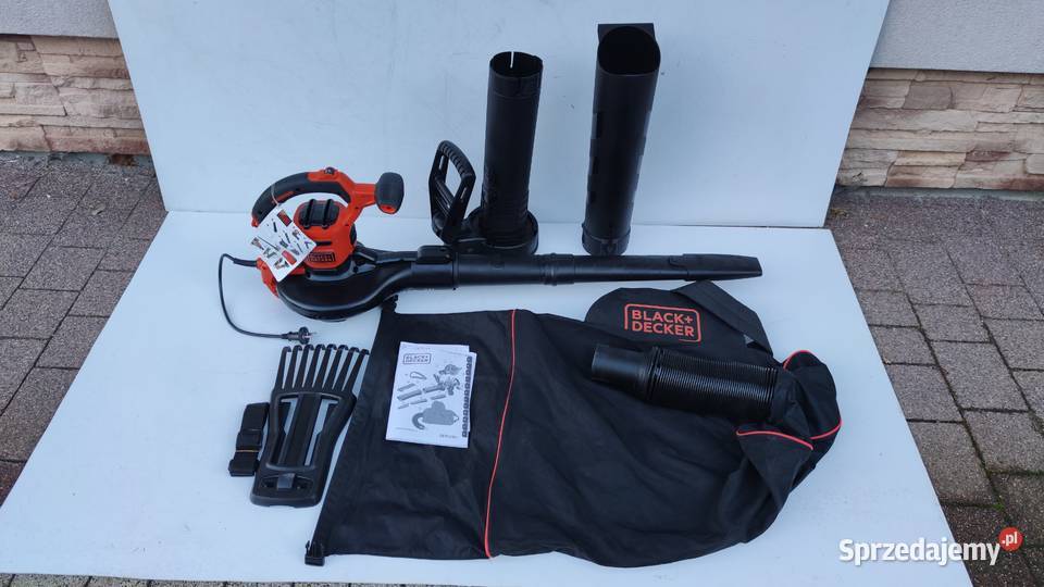 Dmuchawa odkurzacz do liści Black Decker Jadowniki