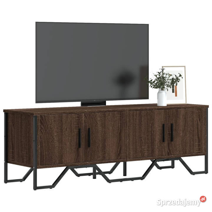 Szafka pod telewizor brązowy dąb 122x34x41 Warszawa sprzedam
