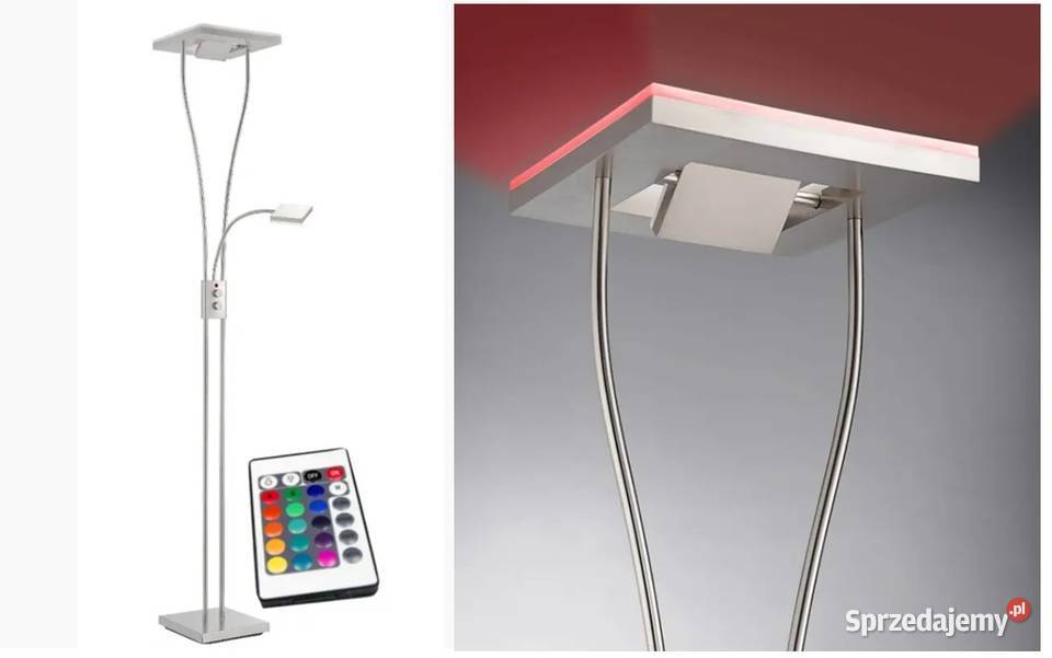 Lampa podłogowa LED RGB pilot 1178055 HELIA Kobyla Góra