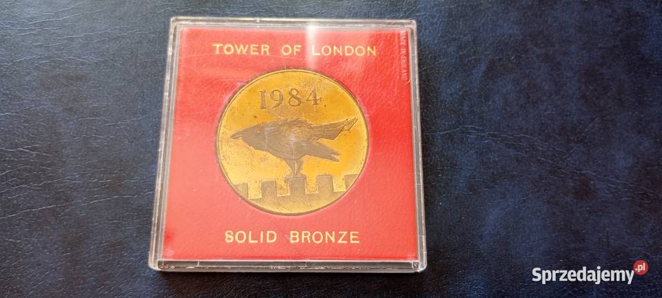 Stare monety Medal Tower of London 1984 341 Lesko