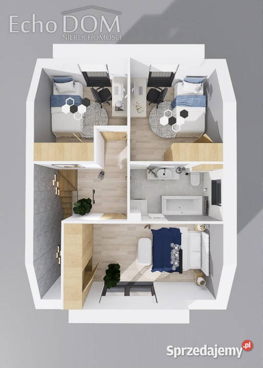 sprzedaży domu bliźniaka 8727m2 Kraków 226m2