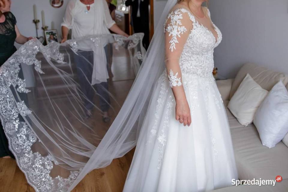 Suknia ślubna 4446 Vanessa Diamond kolor Moda i Styl Miastko