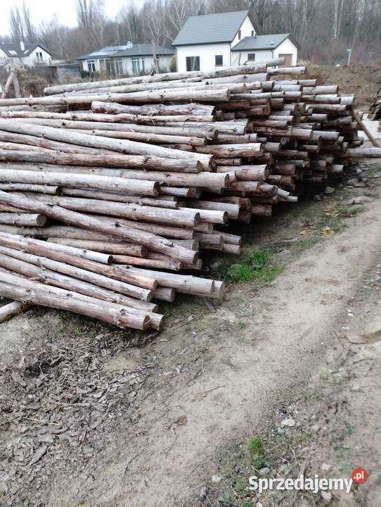 Stemple budowlane drewniane mazowieckie sprzedam