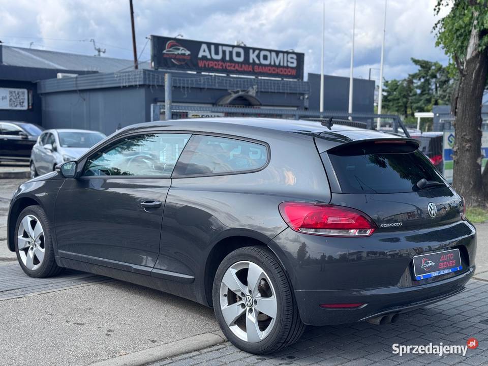 VW SCIROCCO14Turbo1602008ZadbanyRatyZamiana 160KM śląskie Częstochowa