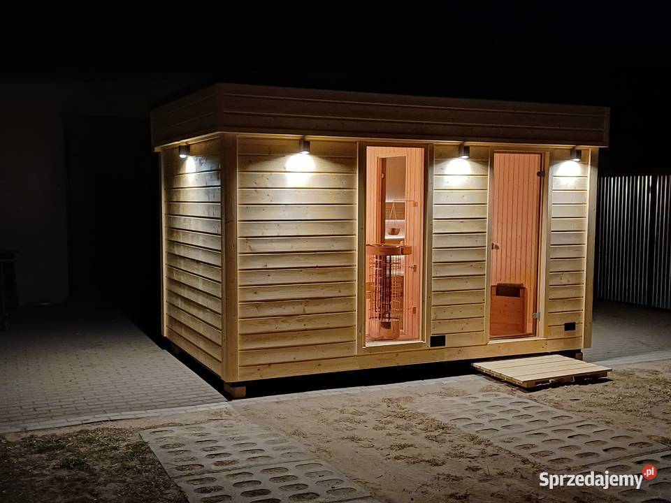 Sauna ogrodowa szkieletowa ocieplona z Płock