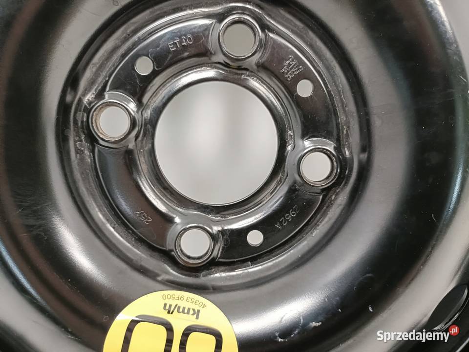 KOŁO DOJAZDOWE Nissan Note E11 12570 R15 4x100 sprzedam
