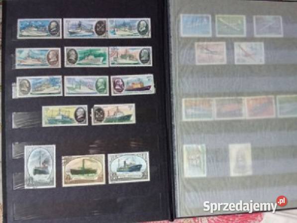 Znaczki pocztowe klaser znaczki kolekcje poczta Filatelistyka Łódź