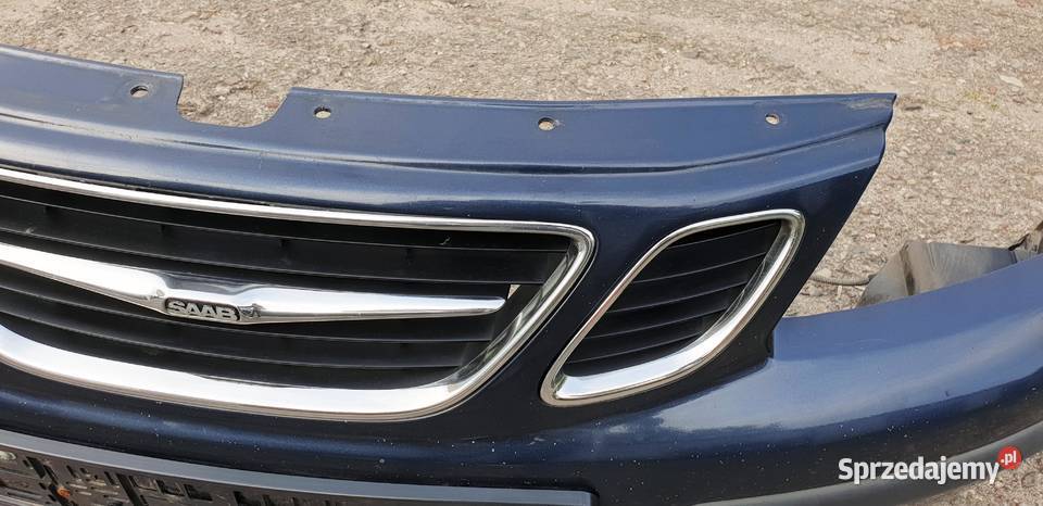 Saab 93 93 II zderzak przód przedni KOMPLETNY Kutno