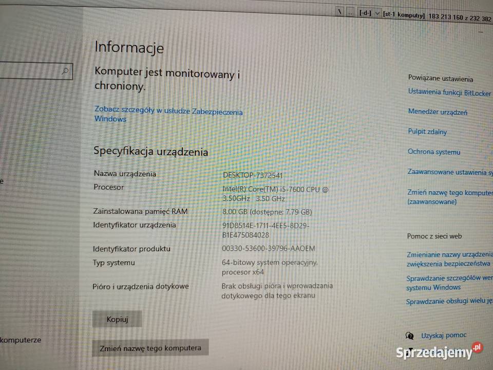 Komputer Micro ATX płyta ASRock H61MDGS Liczba rdzeni procesora 2 Legnica