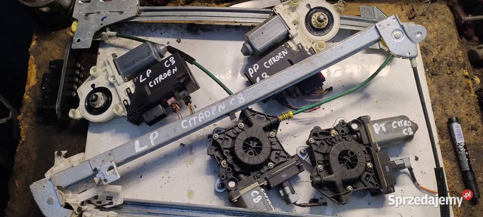 CITROEN C8 silniczek szyb przód tył prawy lewy Kielce