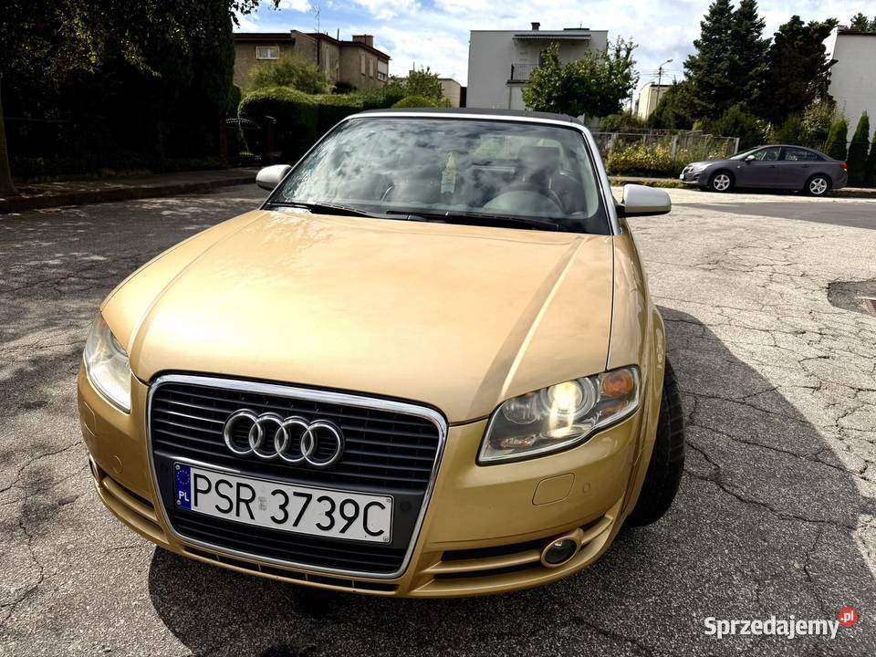 Audi a4 b7 32 v6 s line Bezwypadek automat Rok produkcji 2007 dolnośląskie