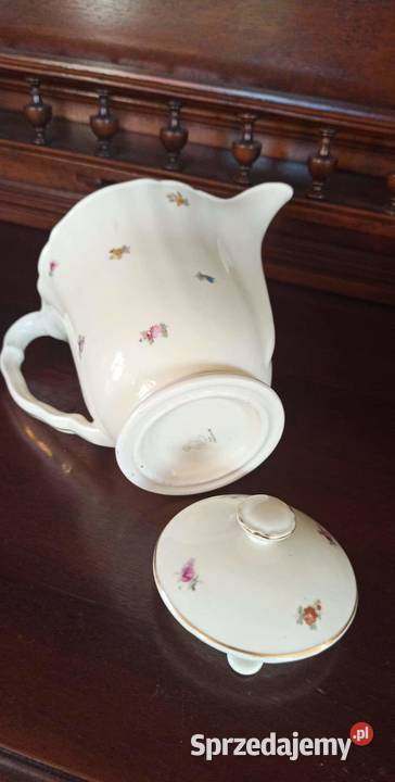 dzbanek ecru Royal Made in Czechoslovakia Gdańsk