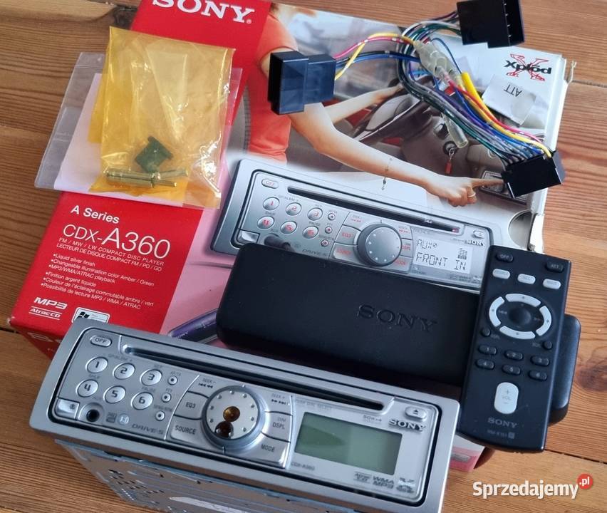 Radio samochodowe Nowe SONY CDX-A360