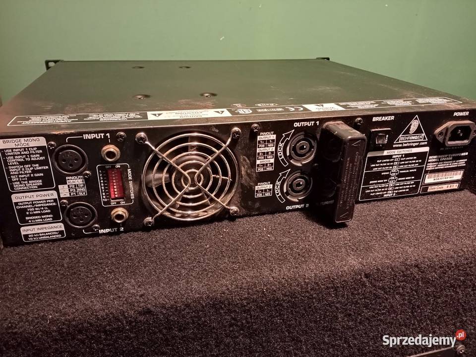 Wzmacniacz Europower 2500