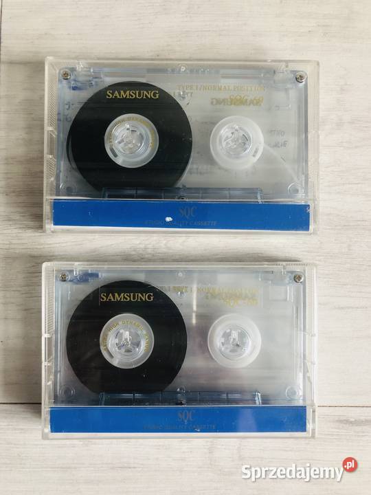 Kaseta magnetofonowa Samsung SOC 60 2 sztuki Łódź