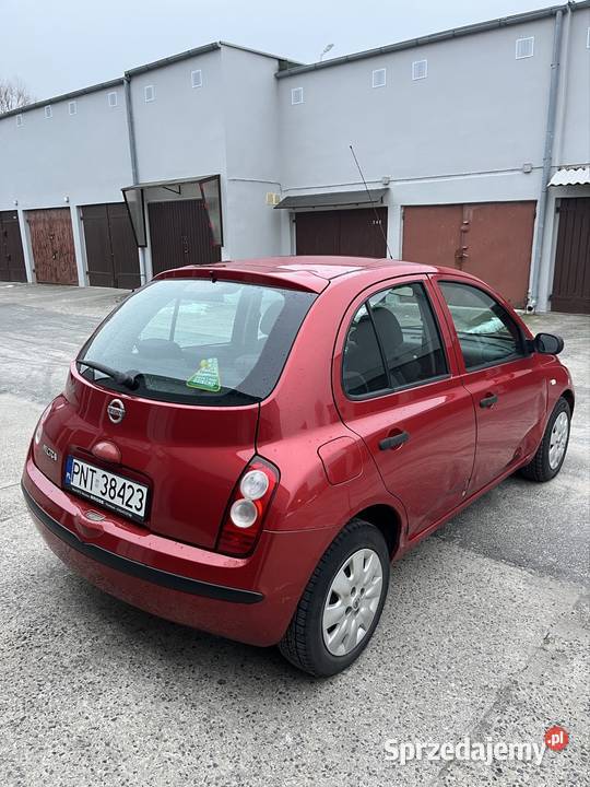 Nissan Micra 12 benzyna w pełni sprawny OKAZJA klimatyzacja Zielona Góra