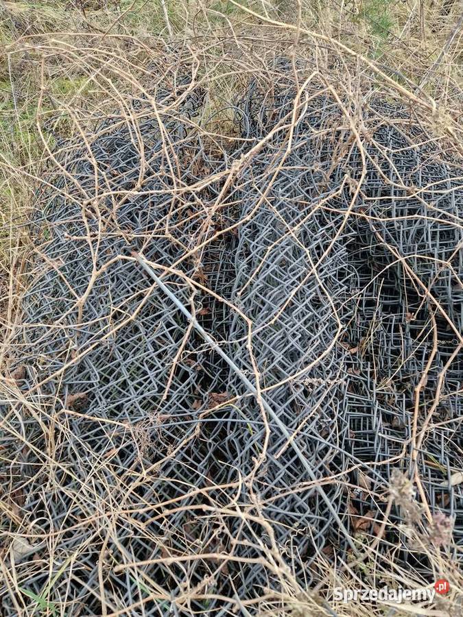 Siatka ogrodzeniowa używana 60 mb Słupca