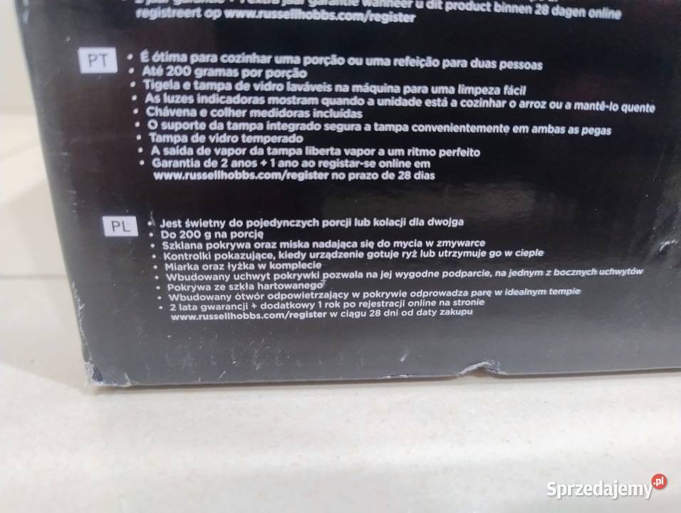 Urządzenie do gotowania ryżu Tychy