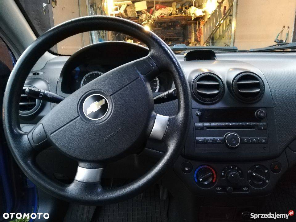 Chevrolet Aveo Sedan T250 12 benzyna 111 Polski Zarejestrowany w Polsce Siemianowice Śląskie
