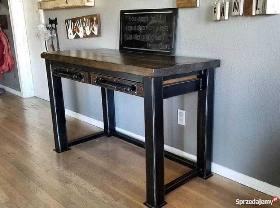 Meble IndustrialneBiurko industrialne Loft Warszawa