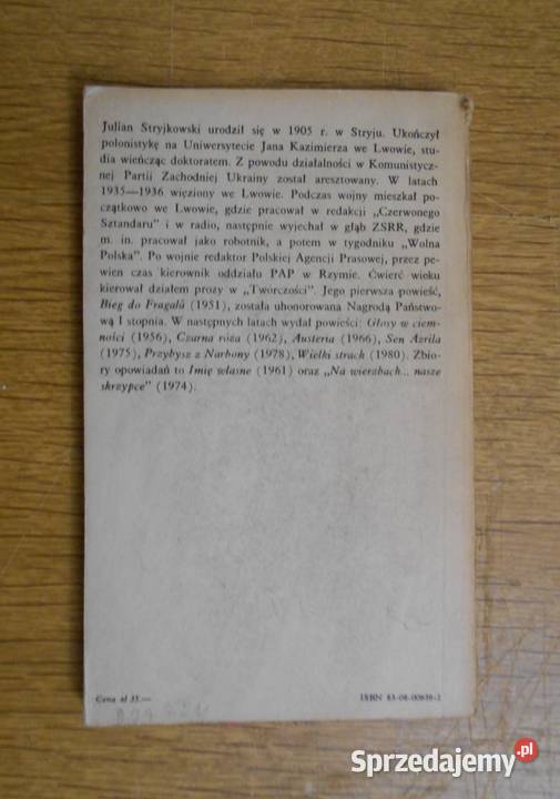 Julian Stryjkowski Martwa fala Parczew