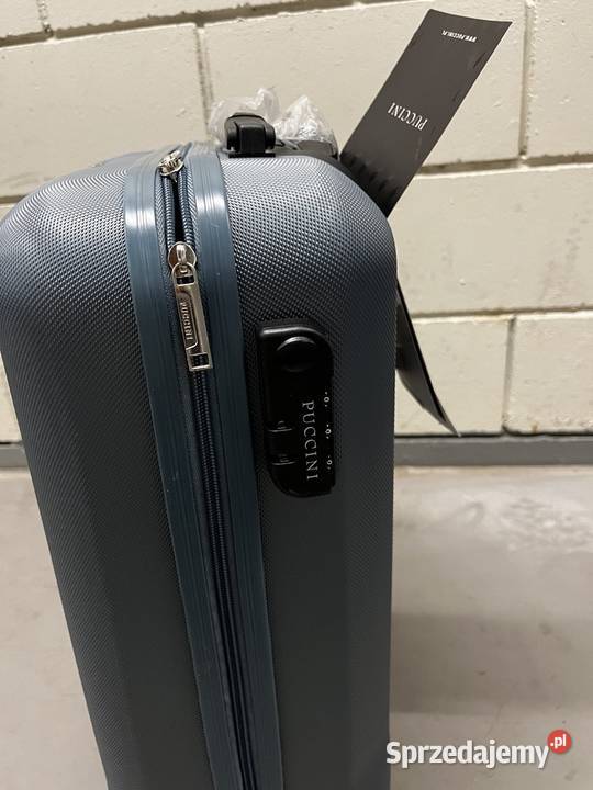Świetna walizka kabinowa Puccini 4 skrętne kółka Warszawa