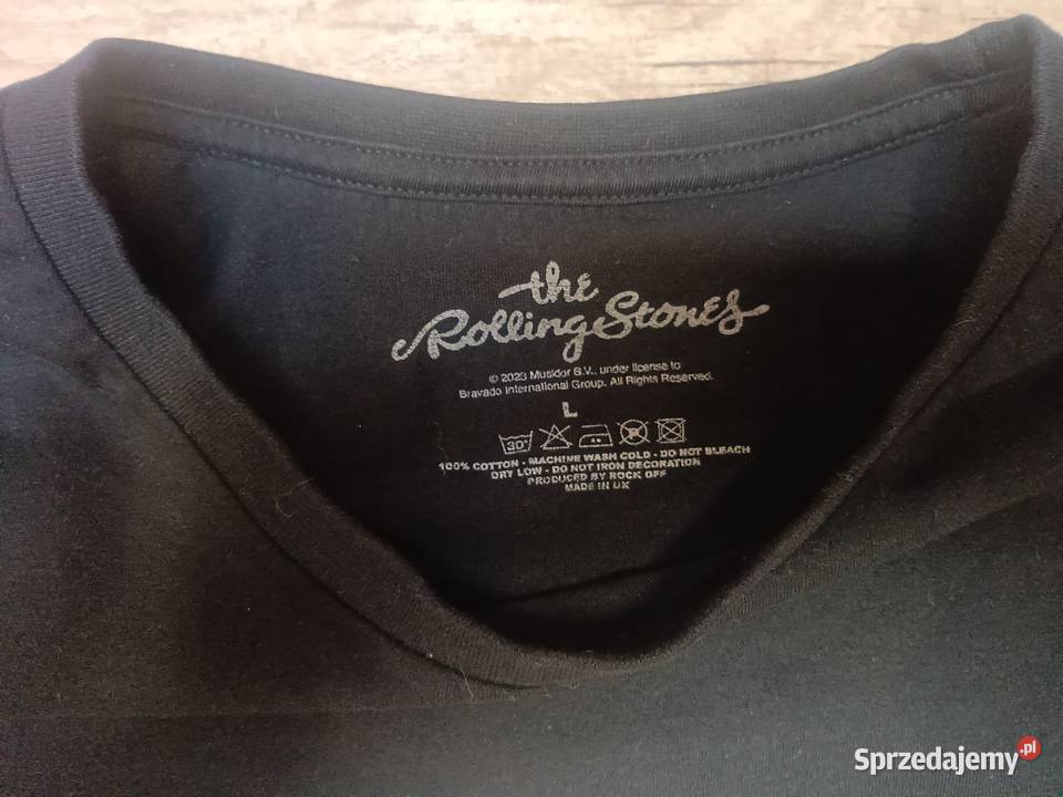 Czarna koszulka Tshirt Rolling Stones 1978 sprzedam