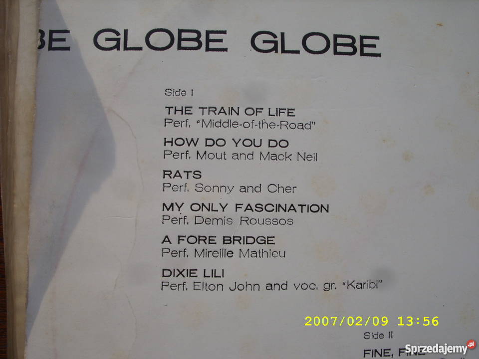 Skladanka LP GLOBE GLOBE Wołów