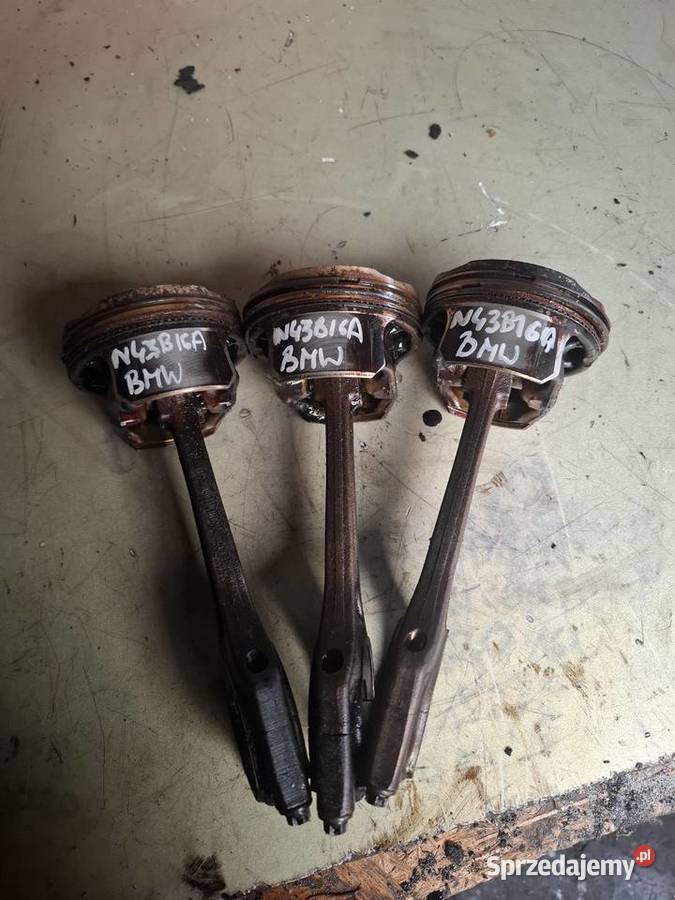 BMW E60 E90 E87 16 N43B16A tłok korbowód Kielce sprzedam
