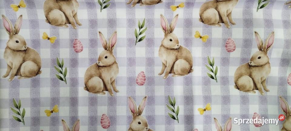 Obrus świąteczny wielkanocny duży 150x260 nowy Bolesławiec sprzedam