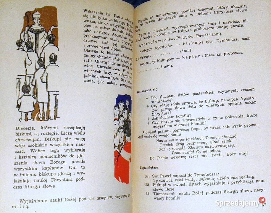 Bóg z nami cz 4 Katechizm J Charytański W Kubik Chełm sprzedam