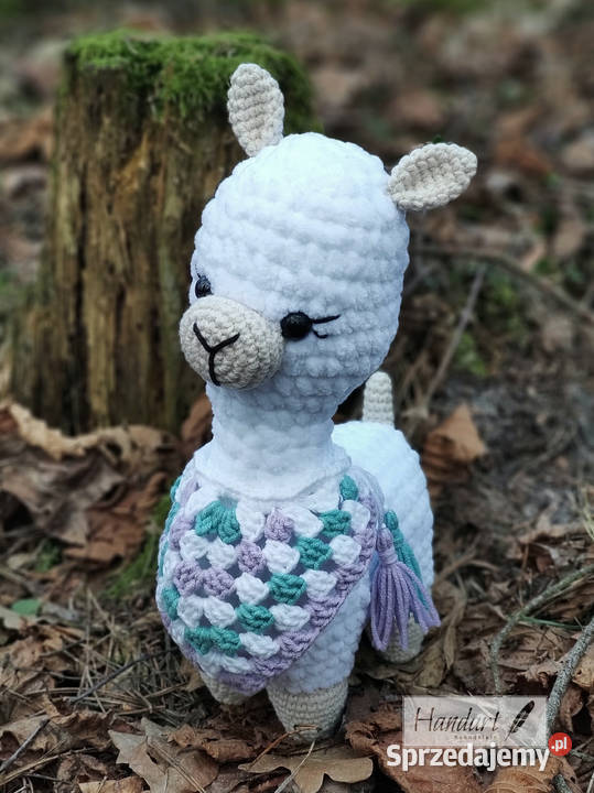 Alpaka na szydełku na prezent HANDART Krotoszyn