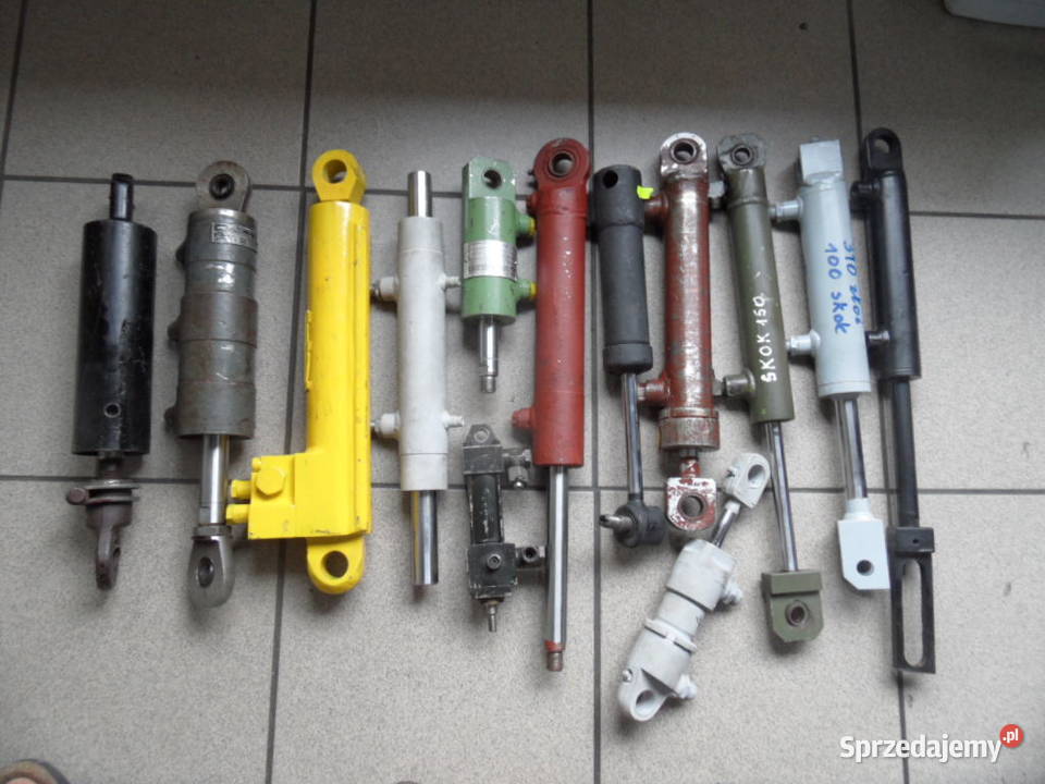 Siłownik hydrauliczny do prasy koparki łuparki