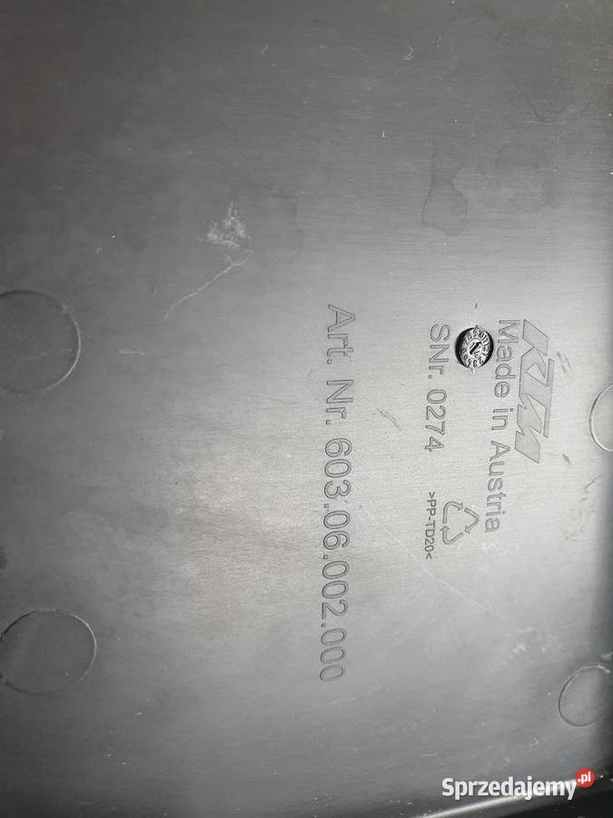 Pokrywa Filtra Powietrza Obudowa Ktm Super Duke Łódź