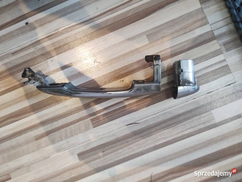 Klamka zewnętrzna i zaślepka chrom Laguna 2 Motoryzacja Dąbrowa Górnicza