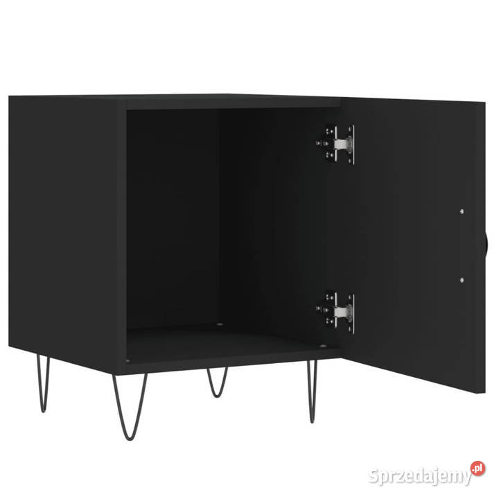 Szafki nocne 2 czarne 40x40x50 WM827551 Warszawa