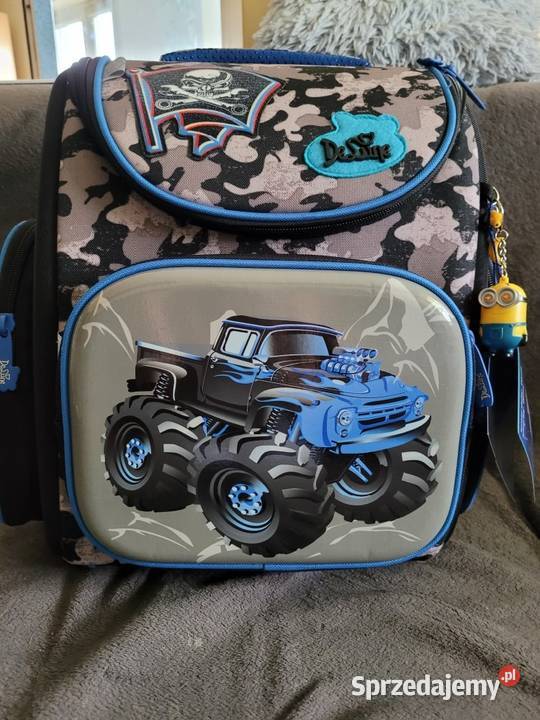 Sztywny plecak dzieciecy chłopca sprzedam