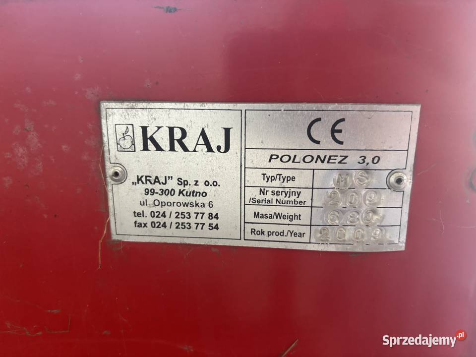 Agregat uprawowo siewny siewnik polonez 30