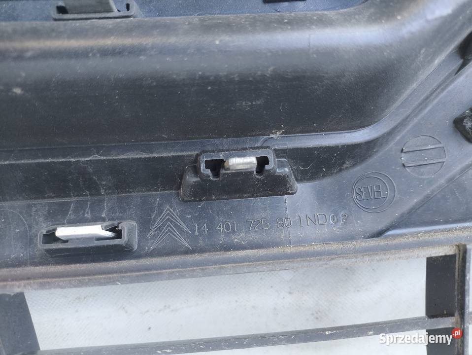 GRILL ATRAPA CITROEN JUMPY II LIFT 1440172580