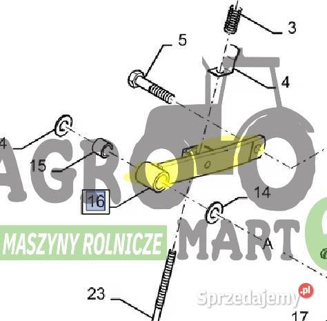 84072668 DŹWIGNIA CNH dolnośląskie
