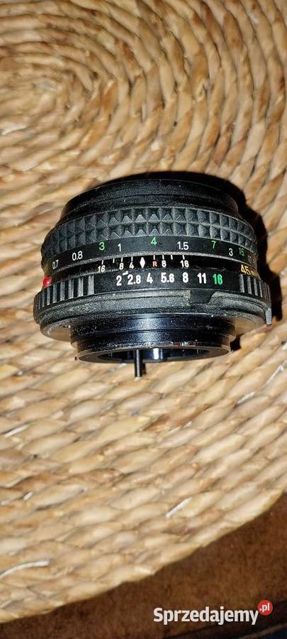 Obiektyw minolta Rokkor 45 mm 12 Elektronika