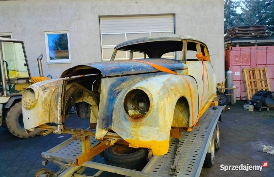 Mercedes adenauer w186 karoseriamaska błotnik Rok produkcji 1952 łódzkie Radomsko
