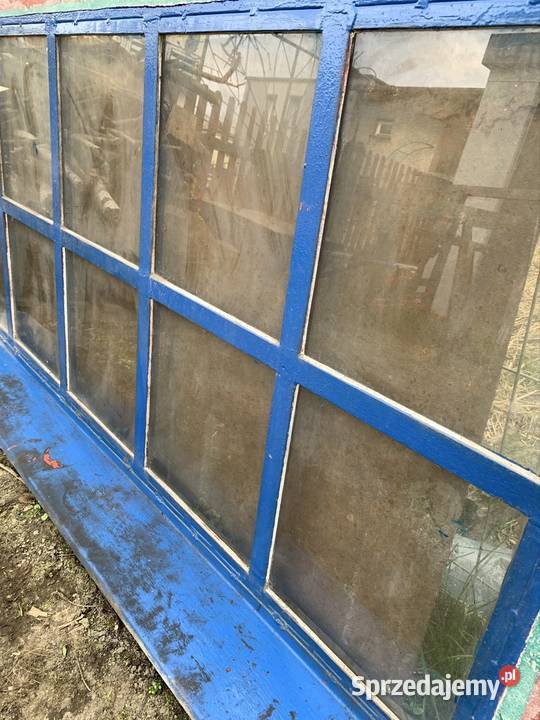 Okno warsztatowe garażowe 203 x 100