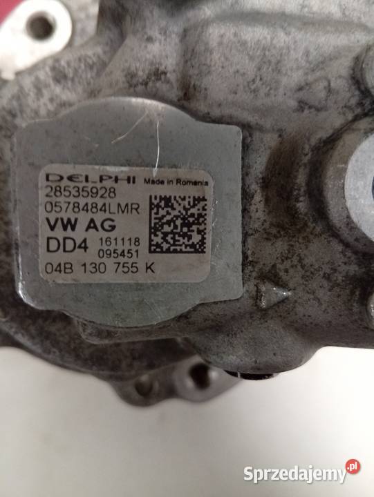 Pompa wtryskowa 20 TDI Delphi Rok produkcji 2015 Warszawa sprzedam