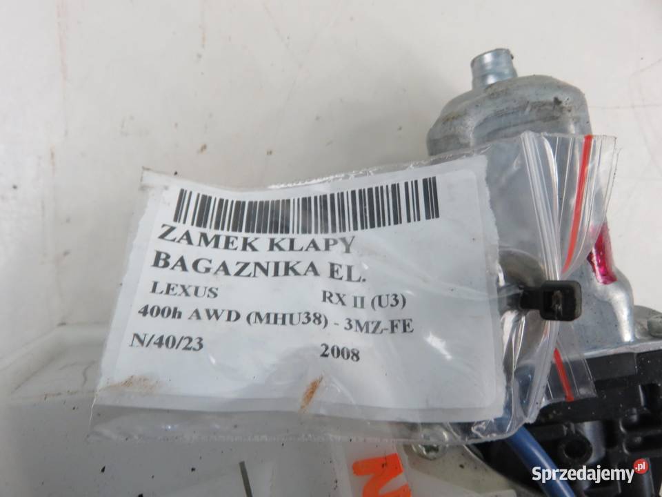 ZAMEK KLAPY LEXUS RX II 41232010080 osobowe