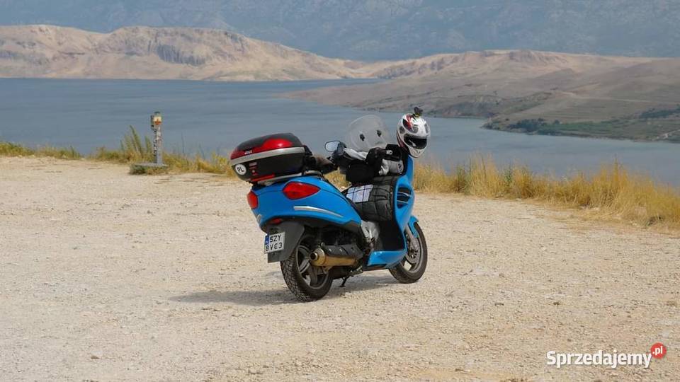 Skuter turystyczny Malaguti Spidermax GT 500 nieuszkodzony śląskie Żywiec