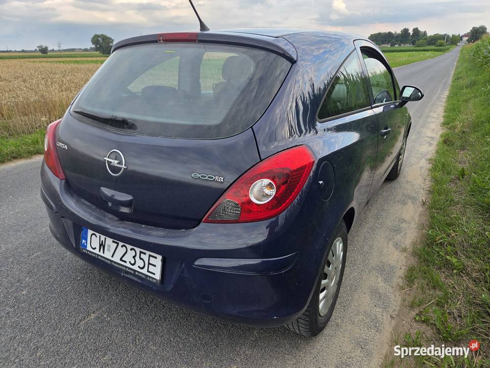 Opel corsa d 12 2010r nieuszkodzony Lipno